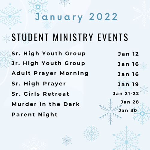 Save the dates!
