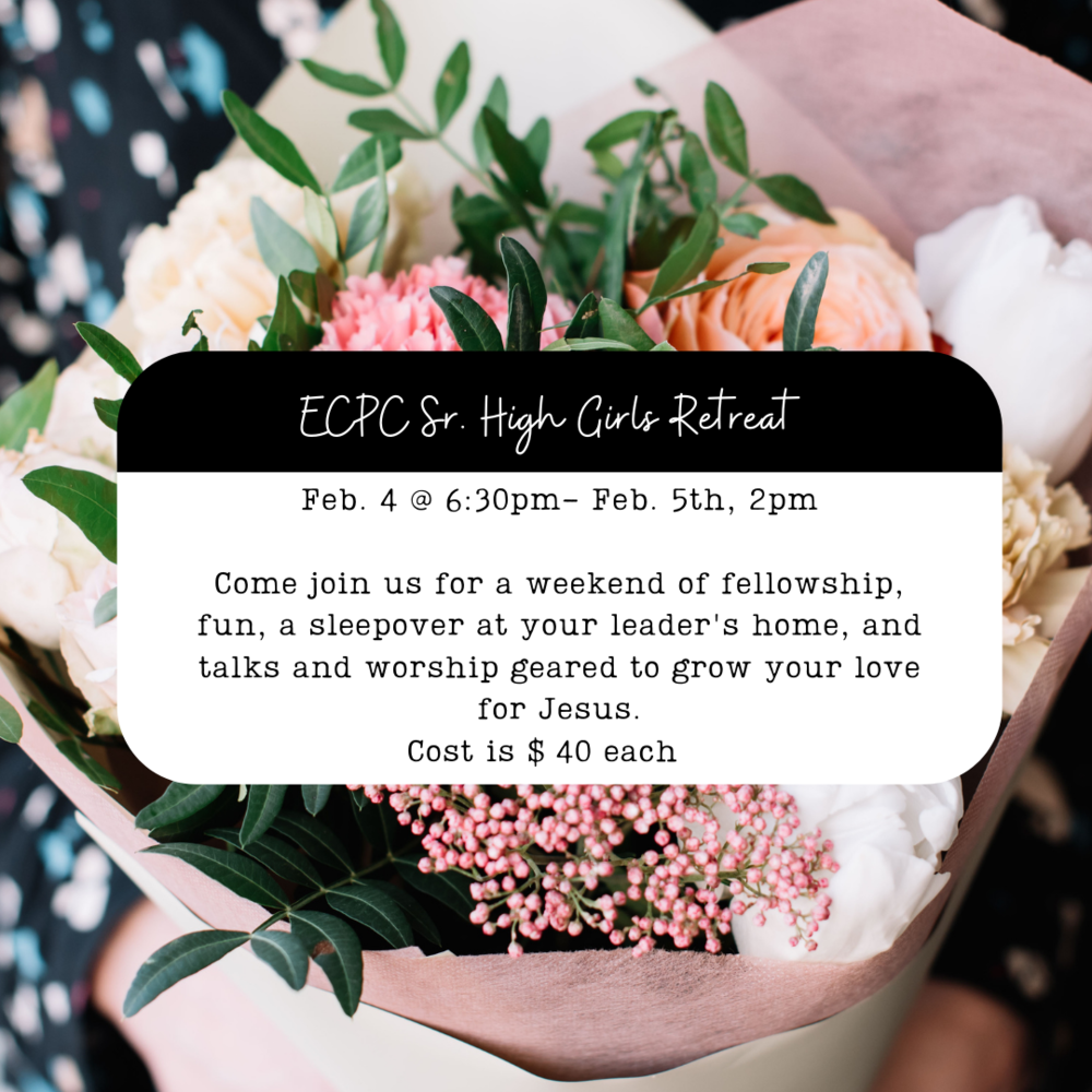 Sr. High Girls' Retreat
