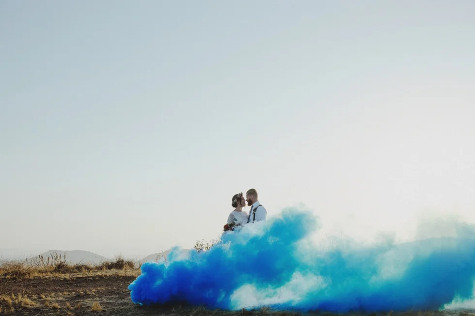 Alex + Brandon's Wolf Feather Honey Farm Wedding!