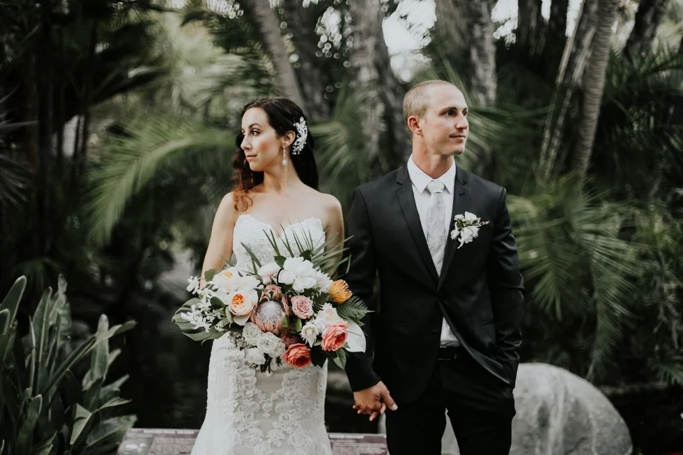 Christina + Chris' Catameran Wedding