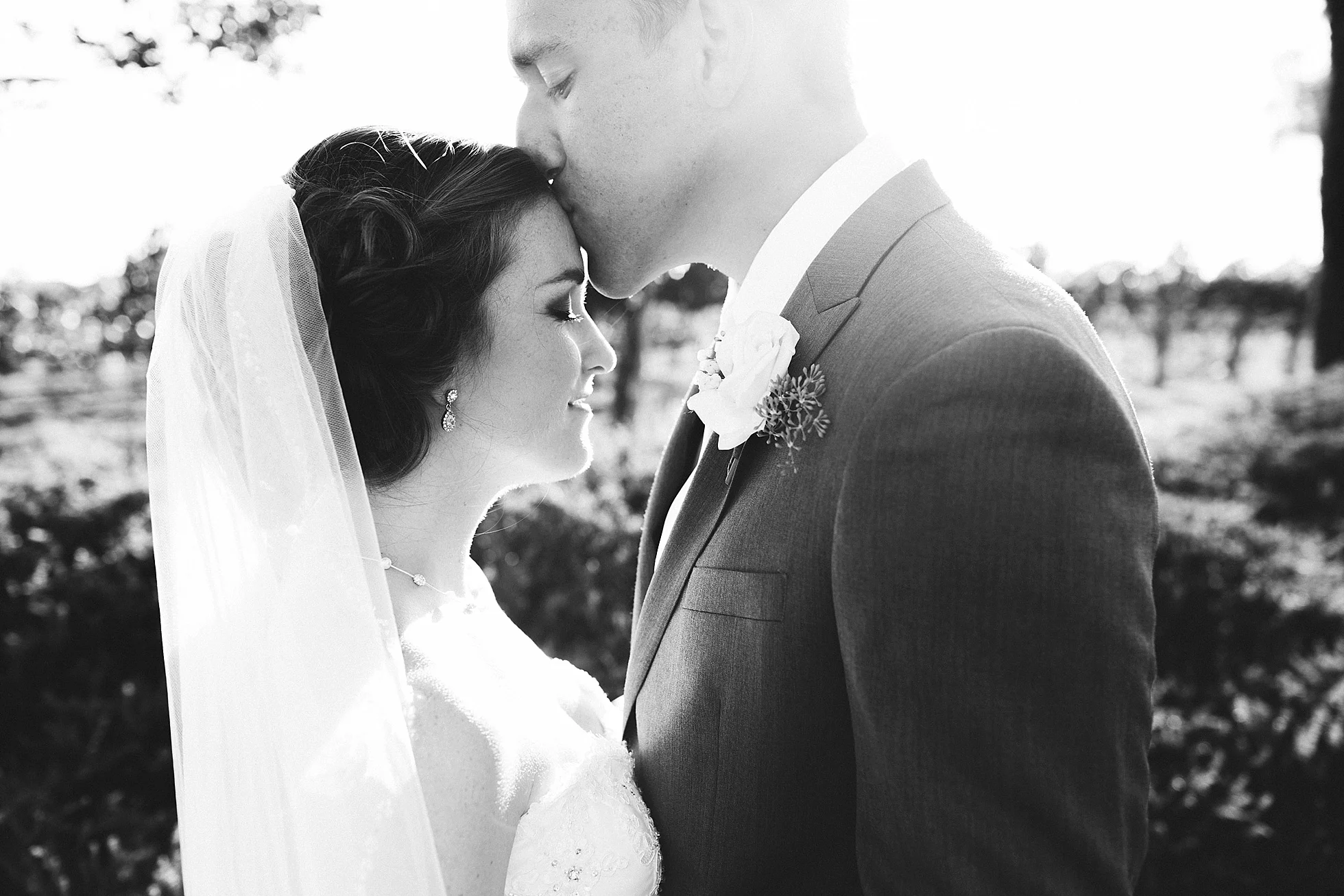 Carli  + David Married at Wiens Family Cellars!