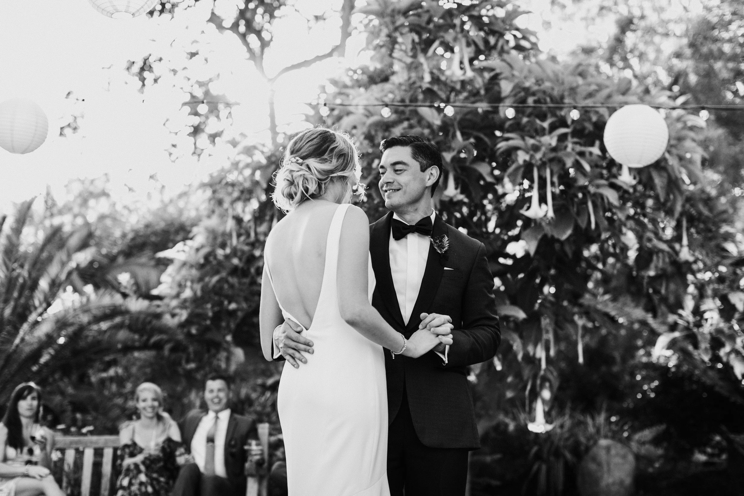 Sam + Patrick's Encinitas Botanical Gardens Wedding
