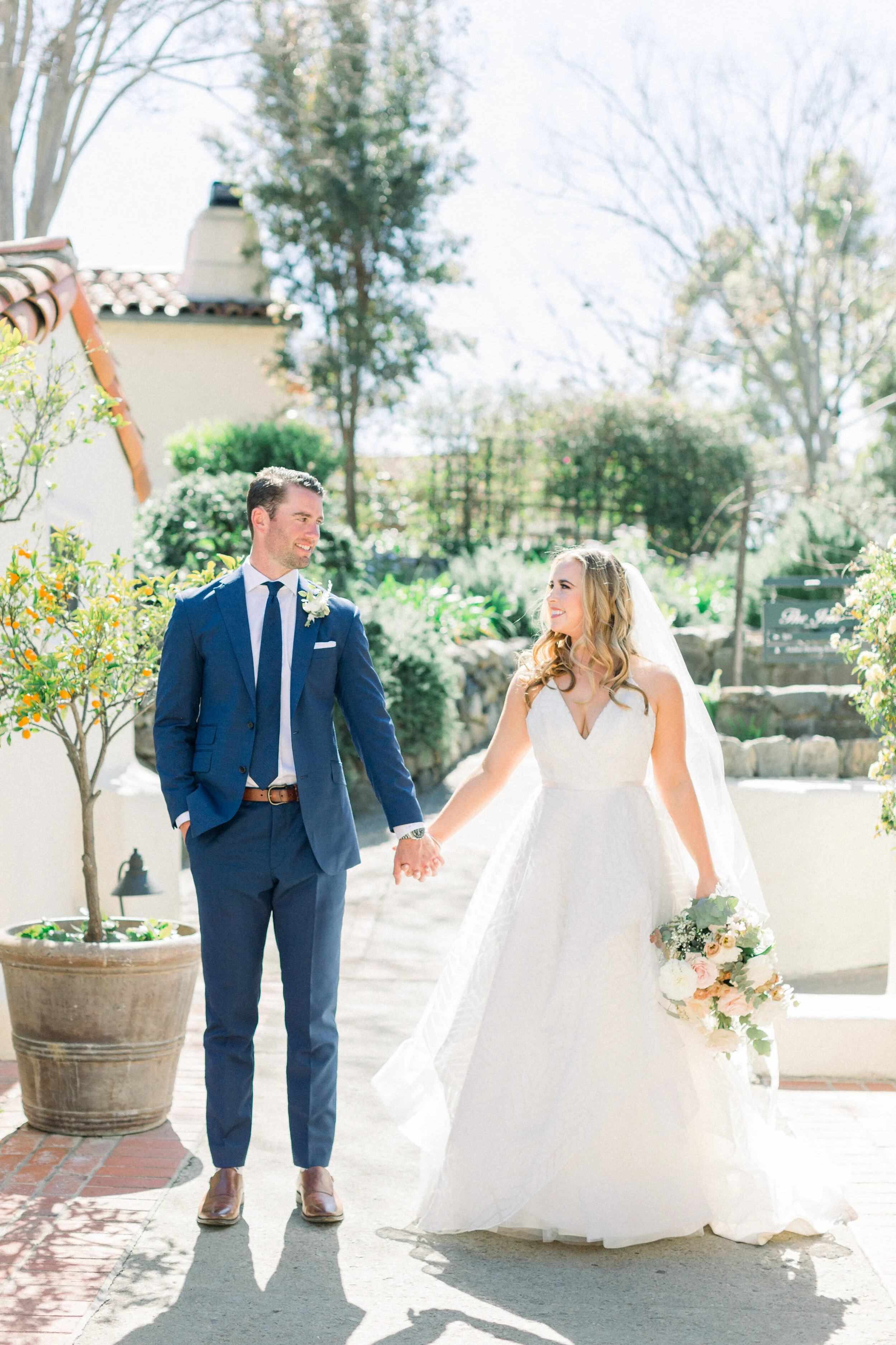 Carrie + Evan's Wedding at The Inn at Rancho Santa Fe
