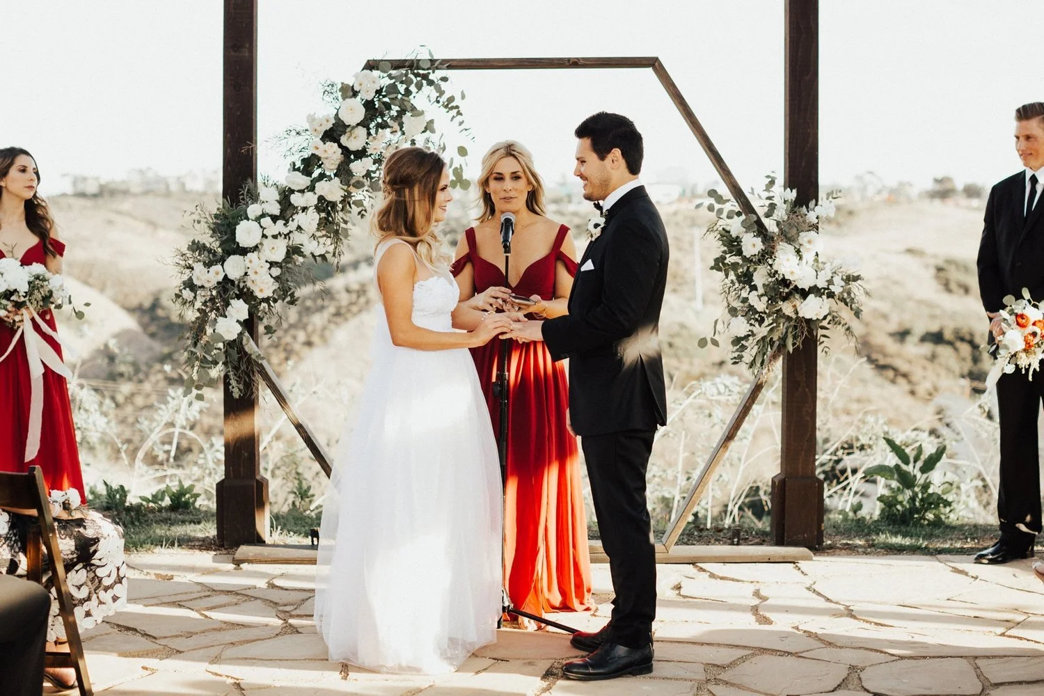Lindsey + Lucas' Green Acre Campus Pointe Wedding