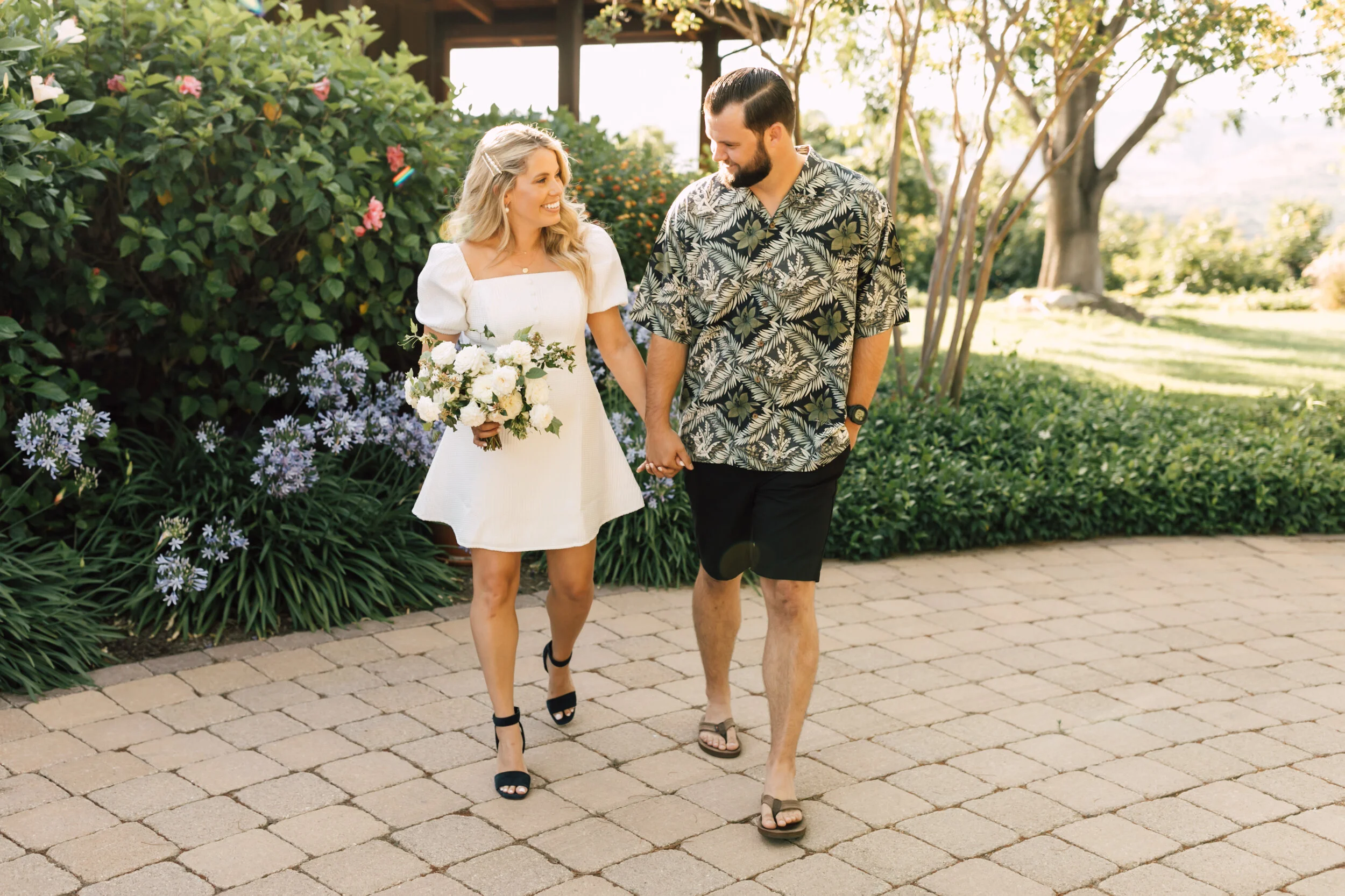 Morgan + Matt's Mini Elopement in the Hills of De Luz