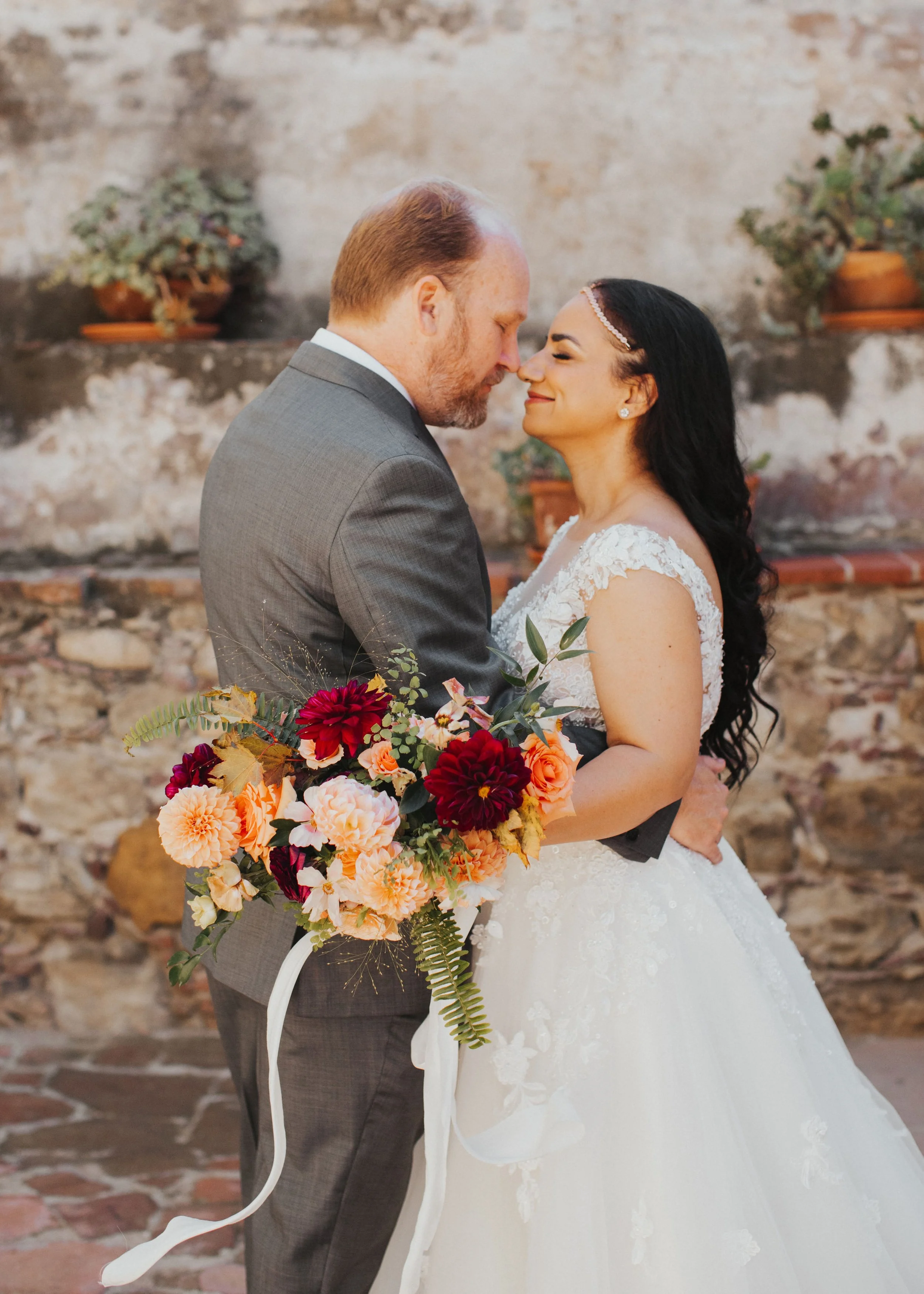 Anjali + Scott at Franciscan Garden