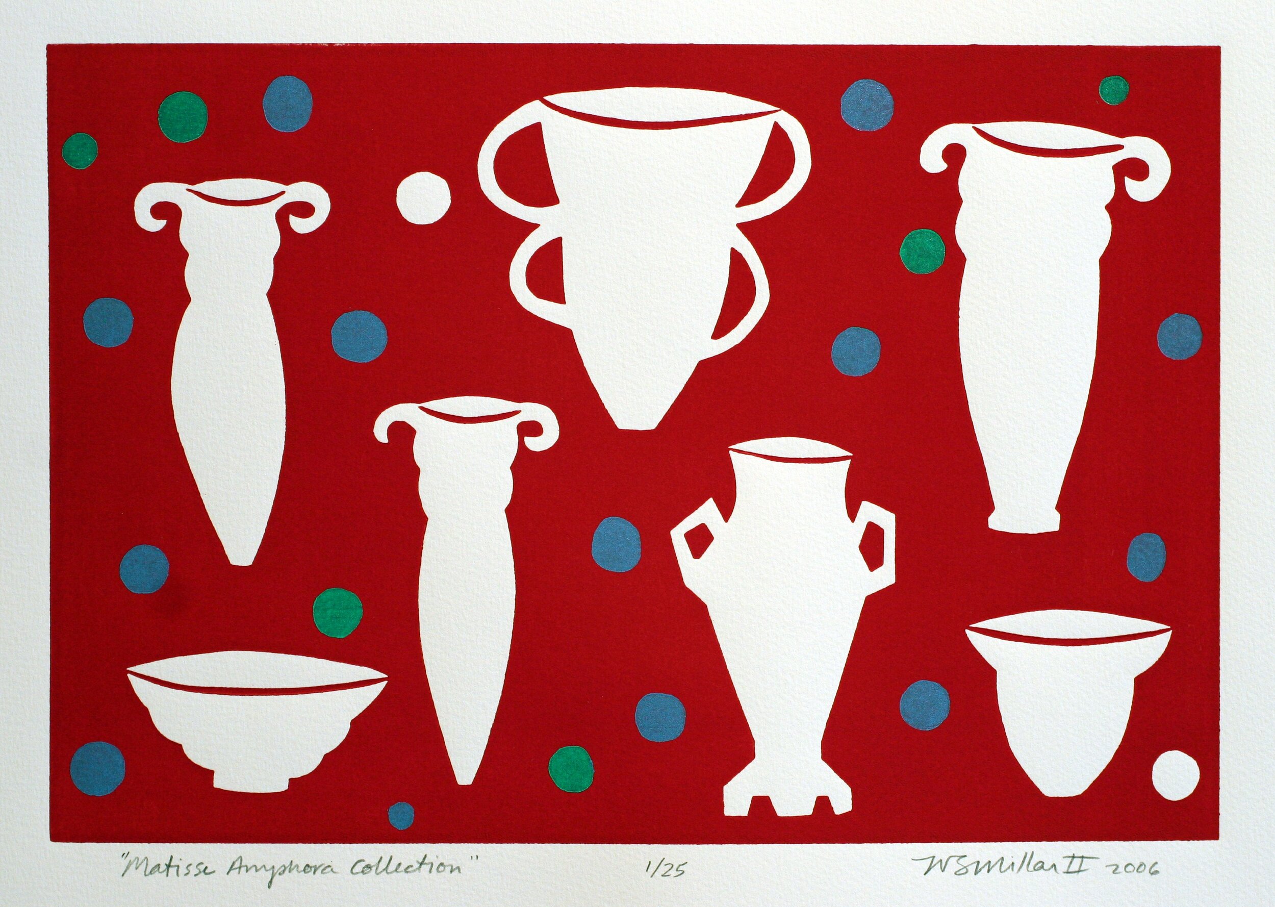 Matisse Amphora Collection by Leslie Van Stavern Millar