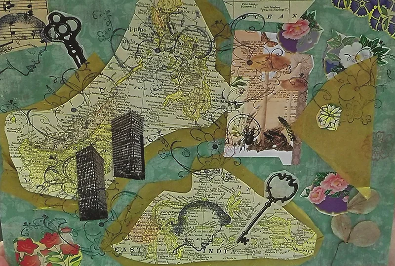 Collage Workshop with Lin Collette and the Pawtucket Arts Collaborative