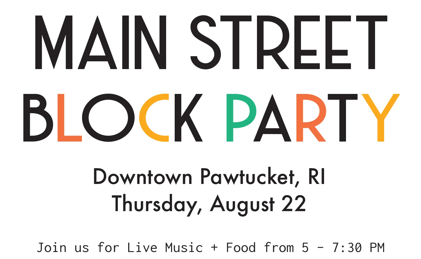 Main Street Block Party