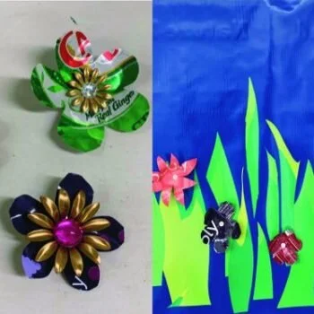 Art in the Park Flower Jewelry/Community Project