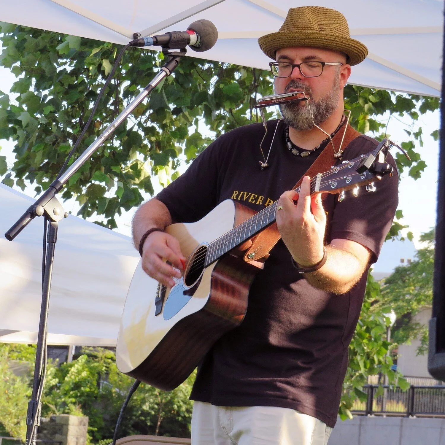 J. Michael Graham at Pawtucket's Veterans Memorial Amphitheater