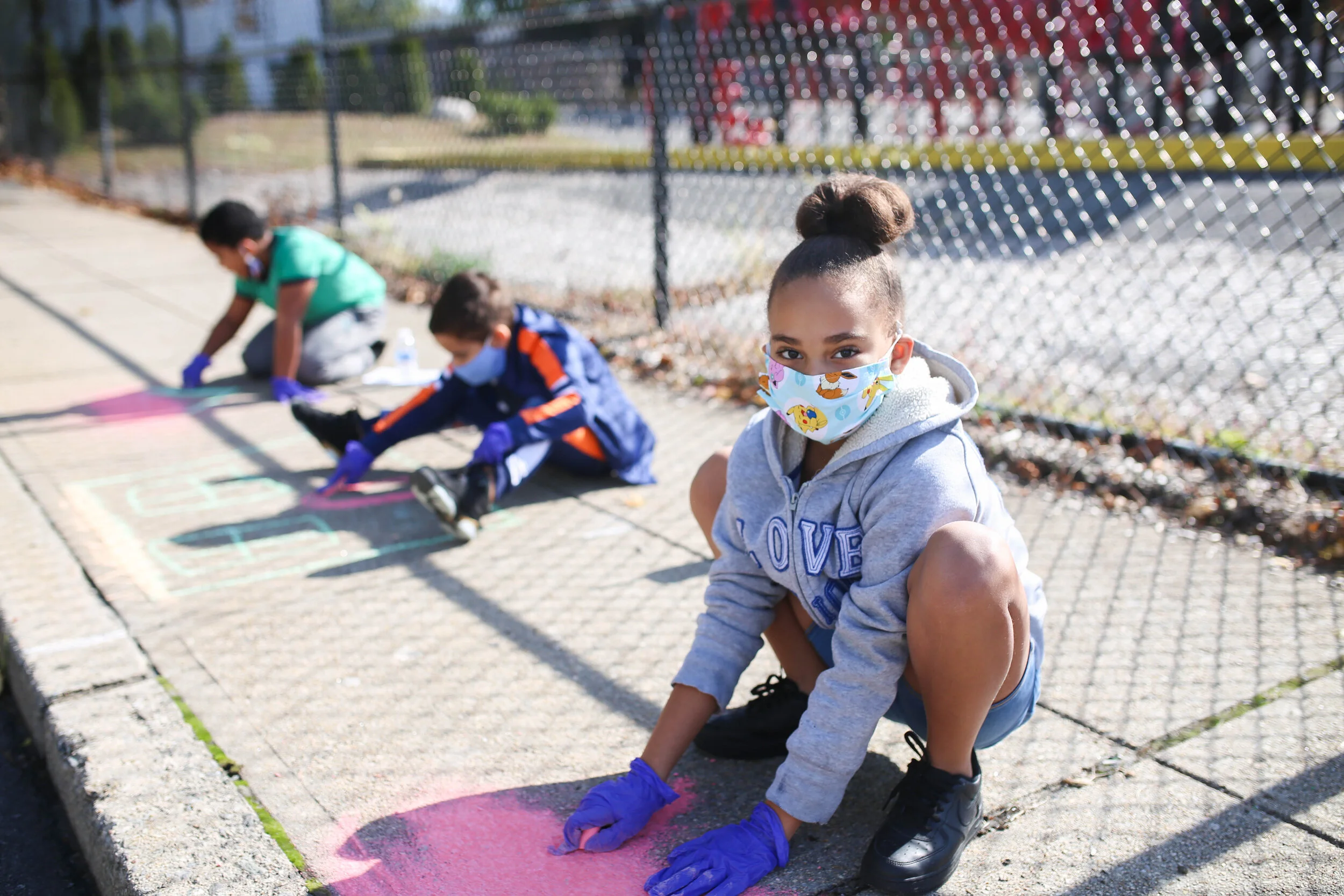 The Sidewalk Chalk Drawing Competition 