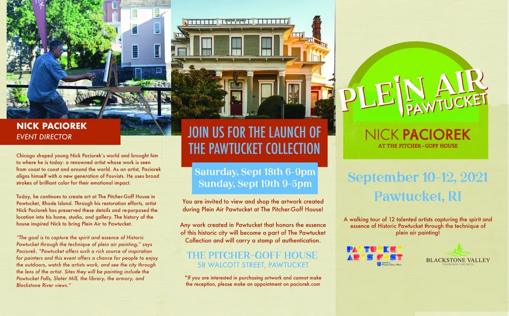 En Plein Air Open Reception — Pawtucket Arts Fest