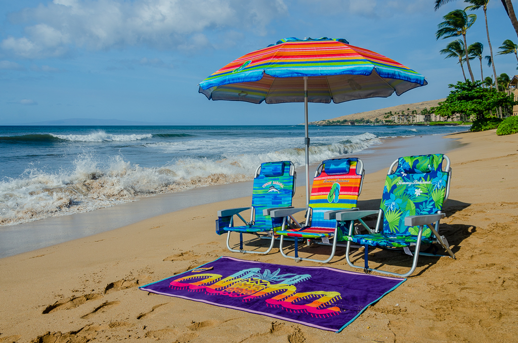 Mega Striped Beach Towel - Ralph Lauren — Maui Condo Supplies