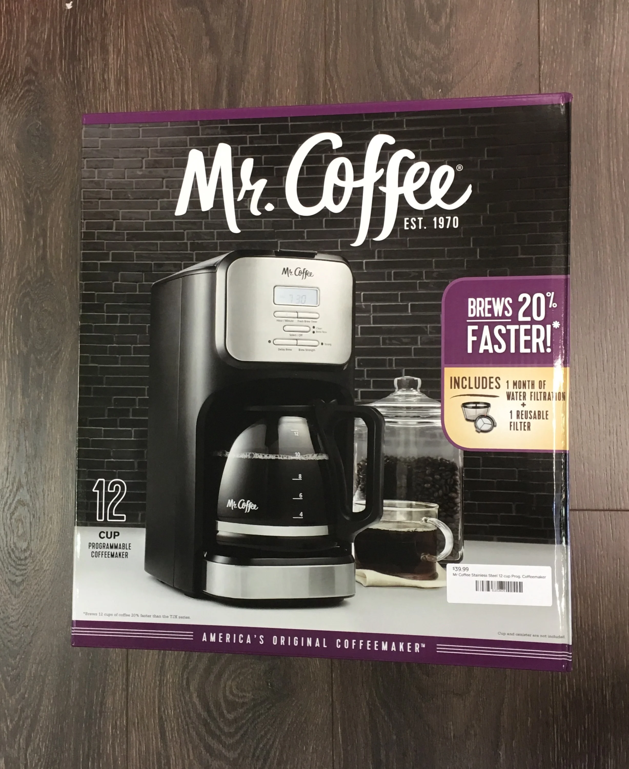 MR. Coffee Coffeemaker - Stainless 