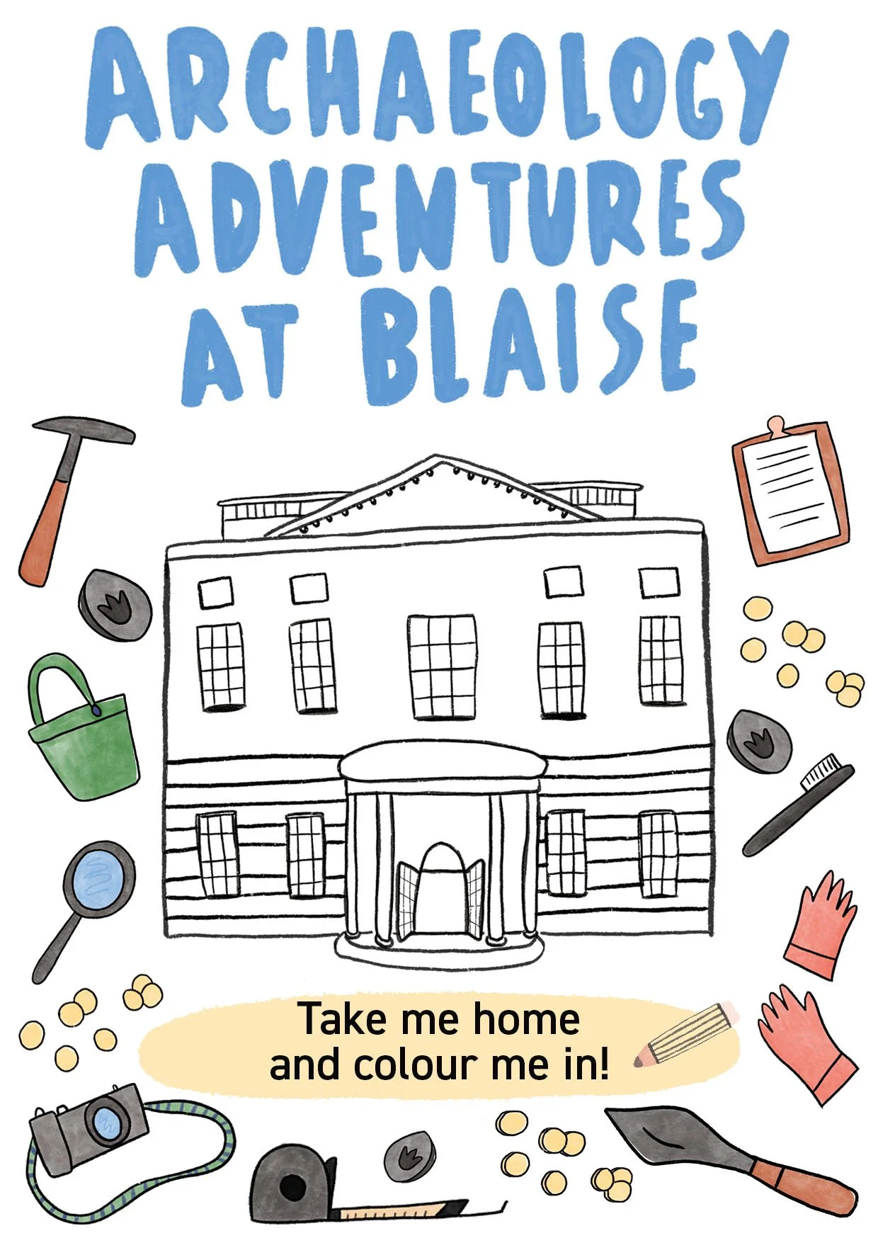 Edited Archaeology Trail - Blaise Museum - Front Cover .jpg