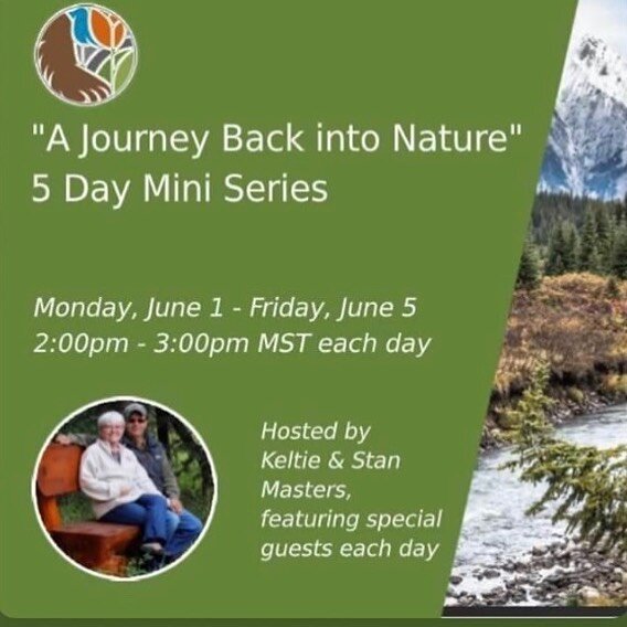 Please sign up for this great web series put on by @backtonaturephotography.  They have a week of guest speakers talking about nature and we will be speaking on Wednesday about IPhone photography!  Be sure to join in!!! #backtonaturephotograhy #mount