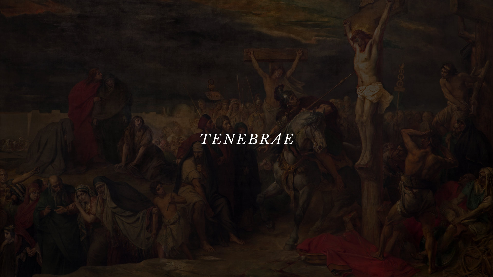 Good Friday Tenebrae Service