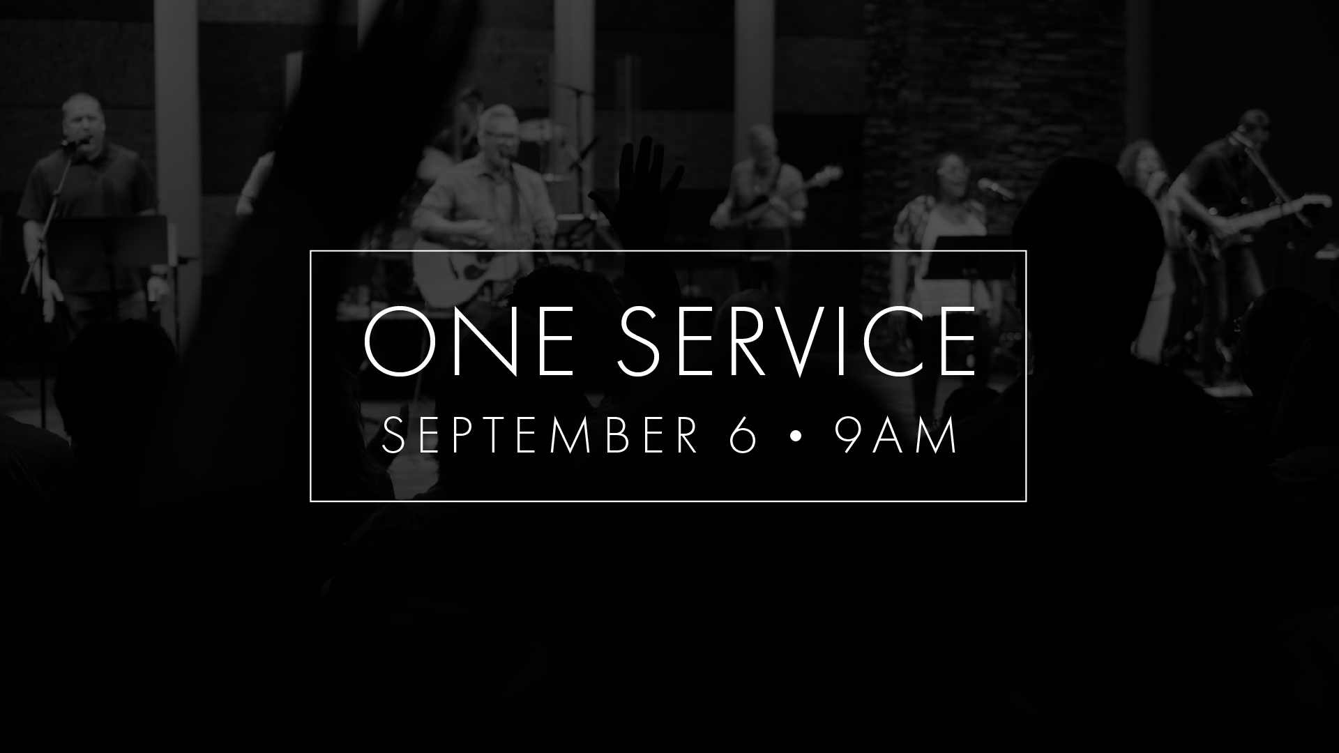 One Service Sunday
