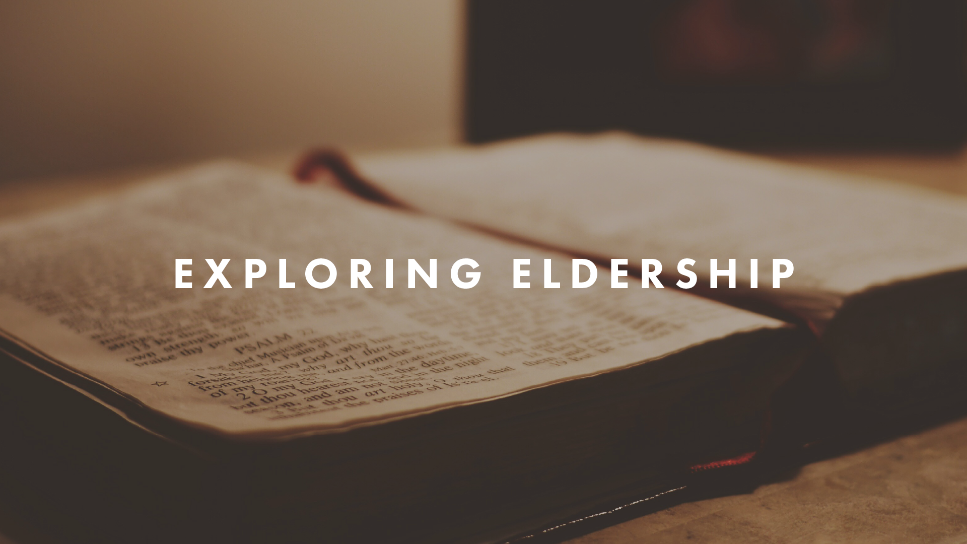 Exploring Eldership