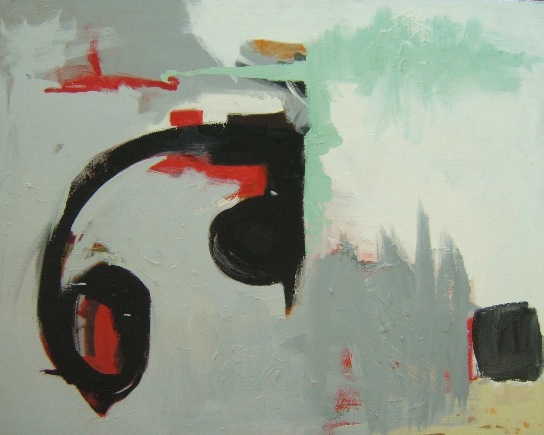 Untitled #2 , 2007, Oil on canvas, 36 x 46 in. Private collection, gifted by the Artist