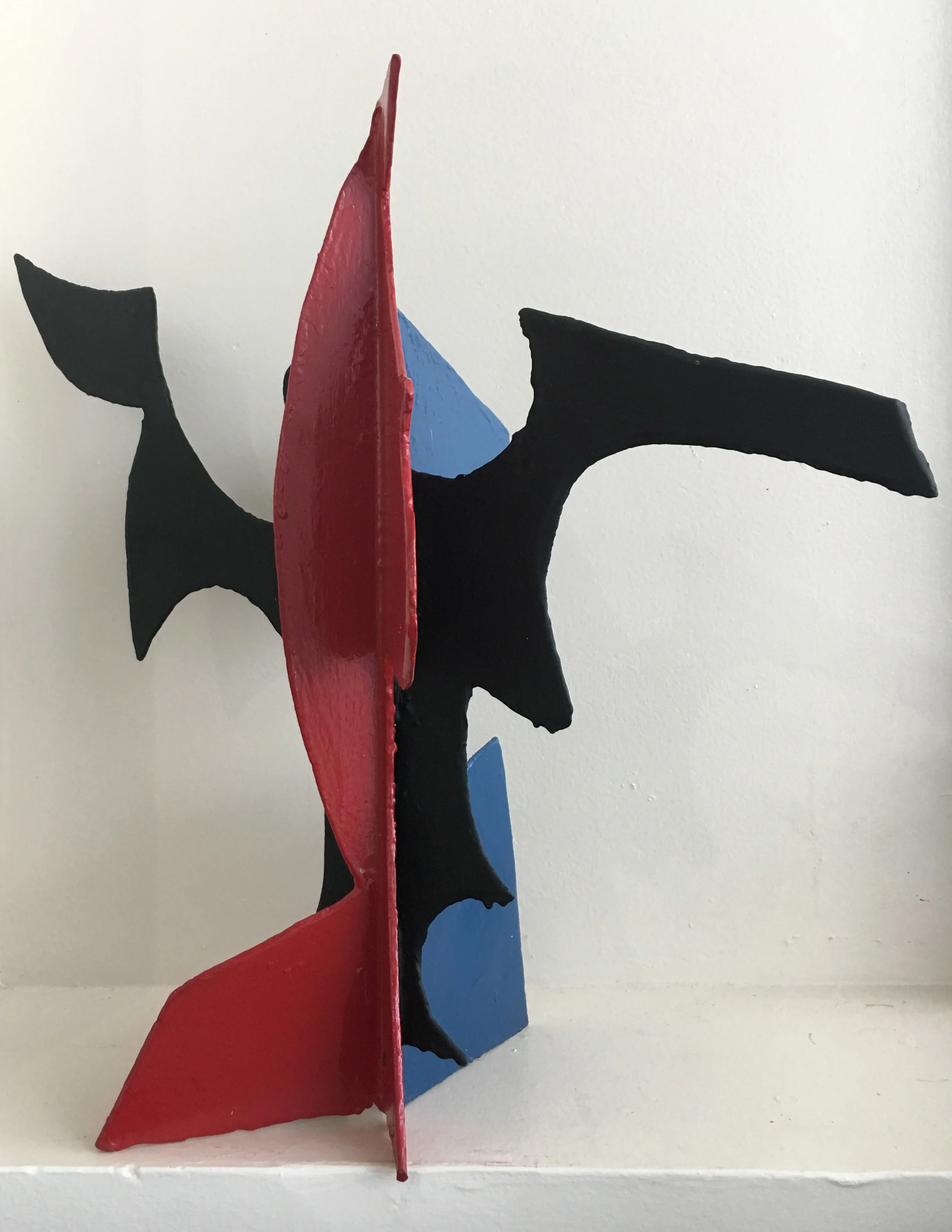 David Hayes, Small Sculpture , n.d., Painted and welded steel, 18 x 12 x 12 in. *