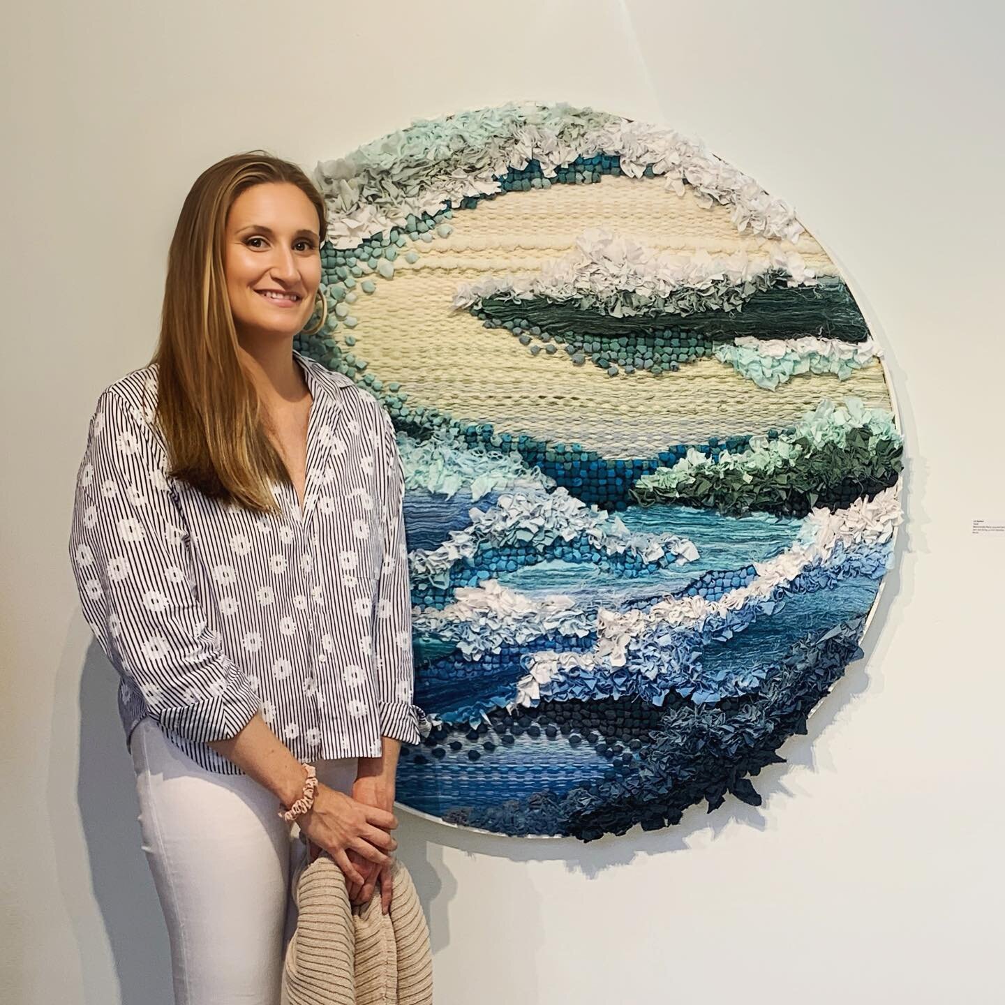 Thank you so much @galateafineart for including me in &ldquo;Greater Than the Sum of Its Parts.&rdquo; It was so exciting to see my piece &ldquo;Swell&rdquo; in your space. Thanks to everyone who came to the opening reception. 💕💕💕#sowa #sowaboston