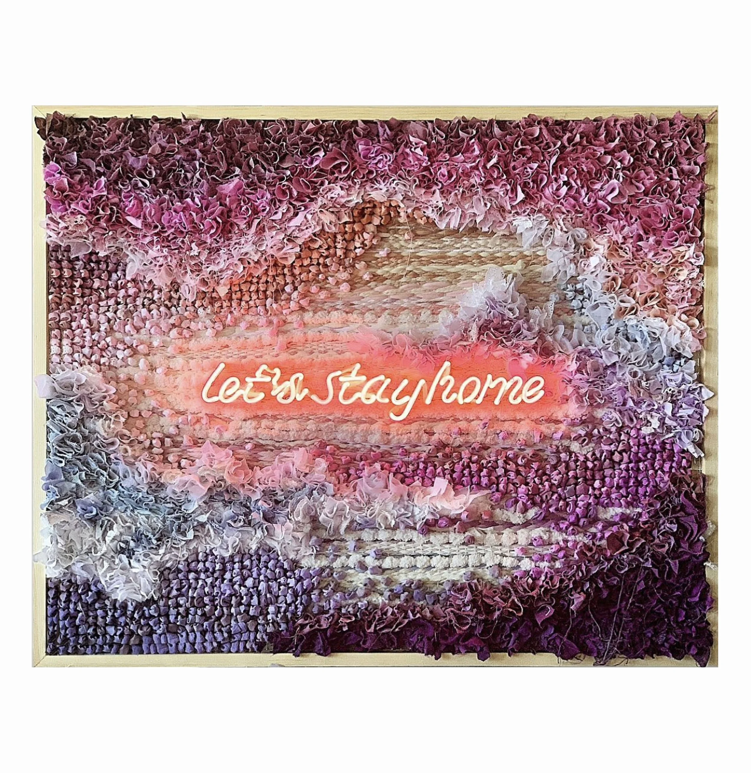 Let's Stay Home | 33" x 39" | 2021