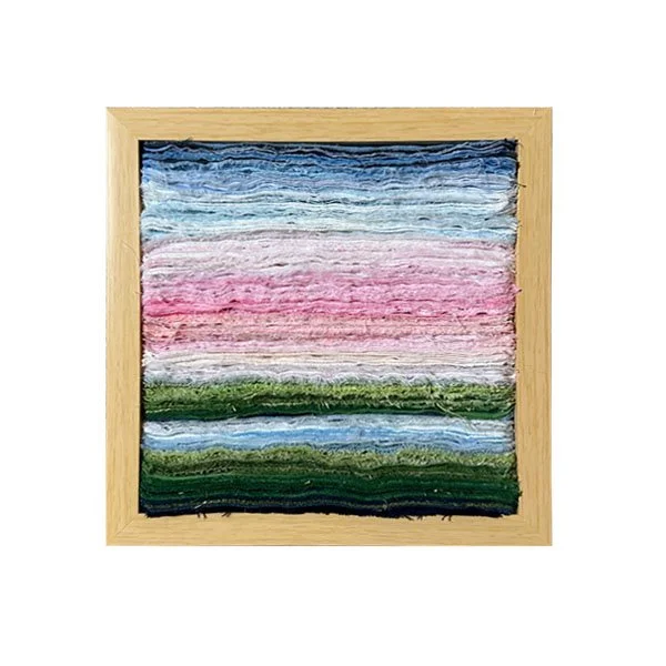 Sunset Marsh - 9"x9"