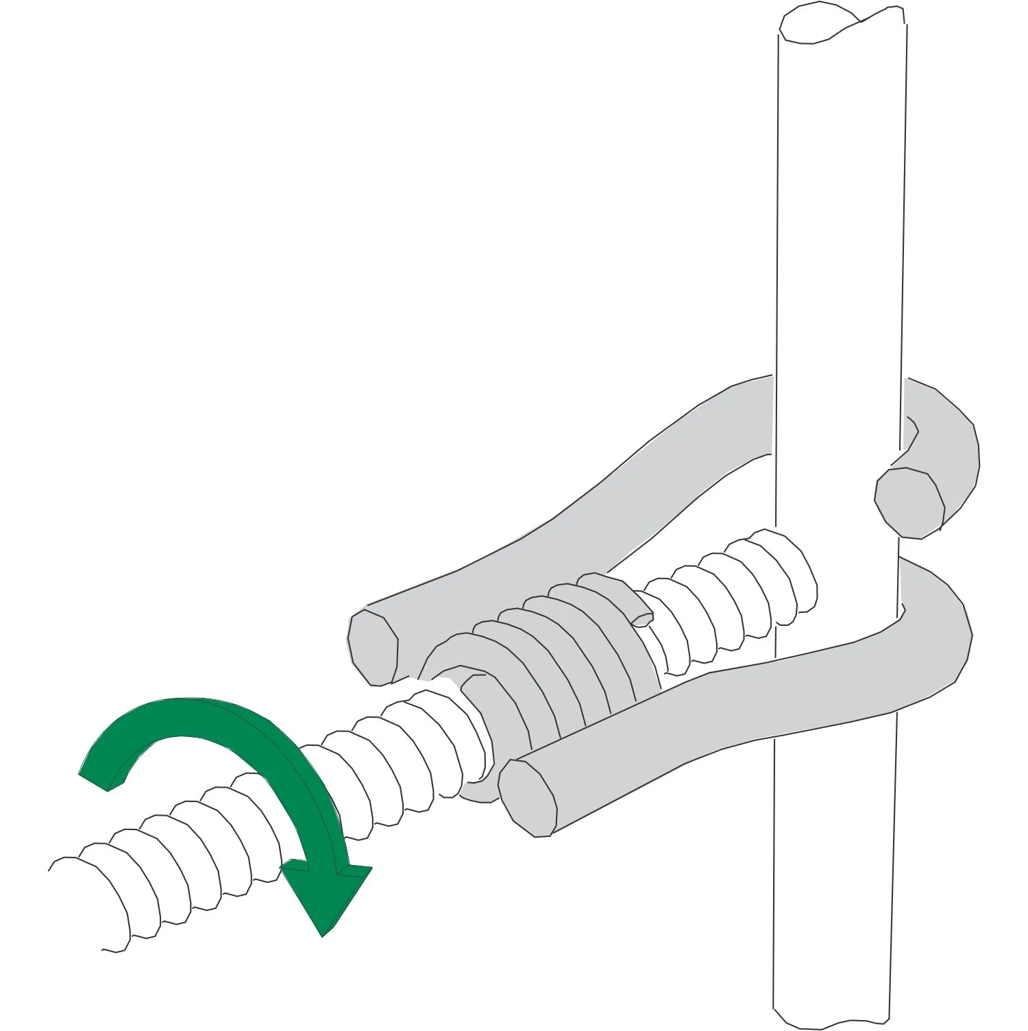Coil Rod Rigging Rebar Hook — Steel Dog