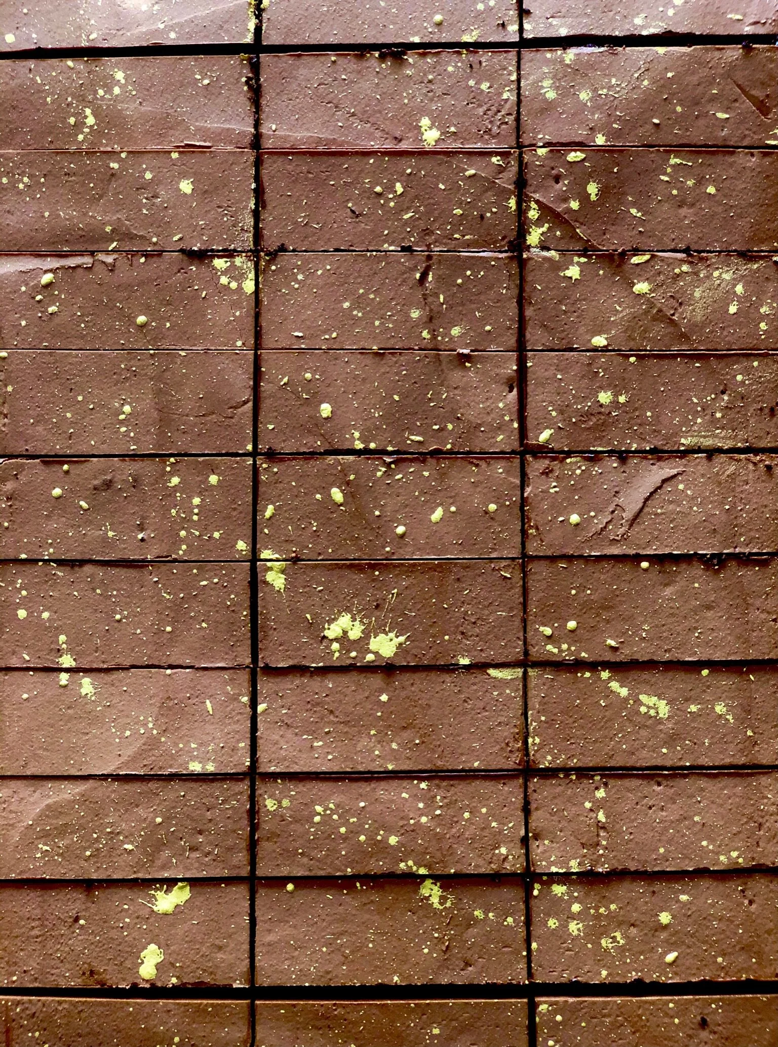 Our sheet cake which is 2 layers of cake with complementary buttercream, in our signature styles.