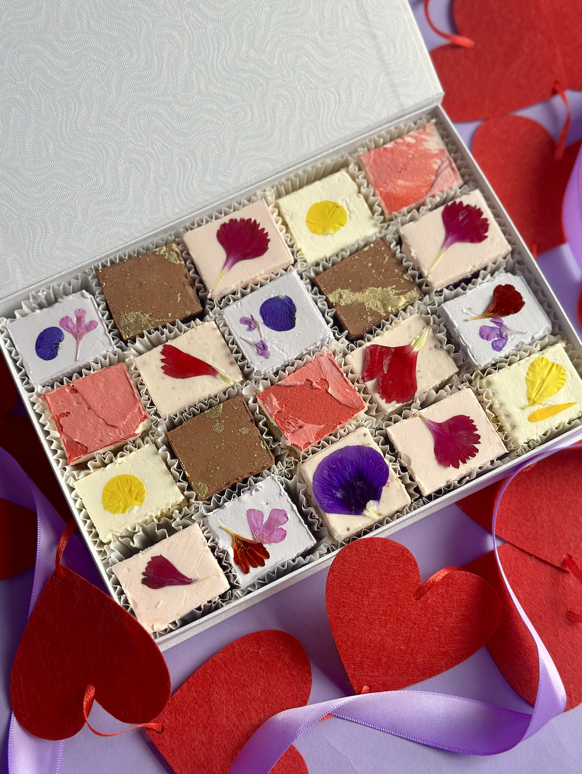 Valentine's Cake Truffle Box