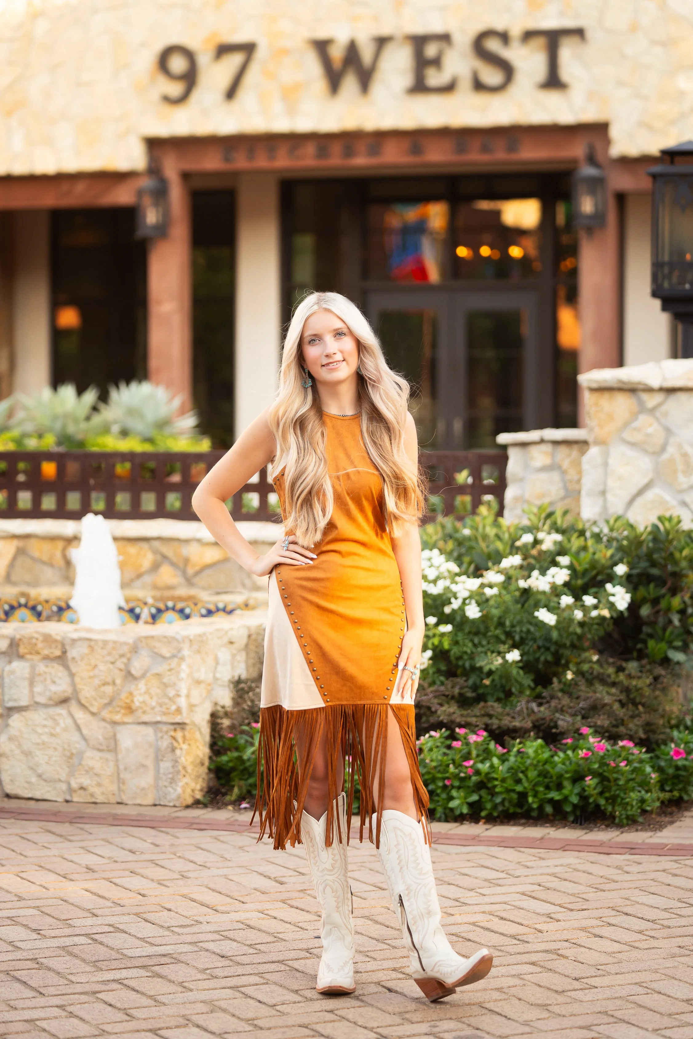Hotel Drover senior photographer Fort Worth Texas senior portraits