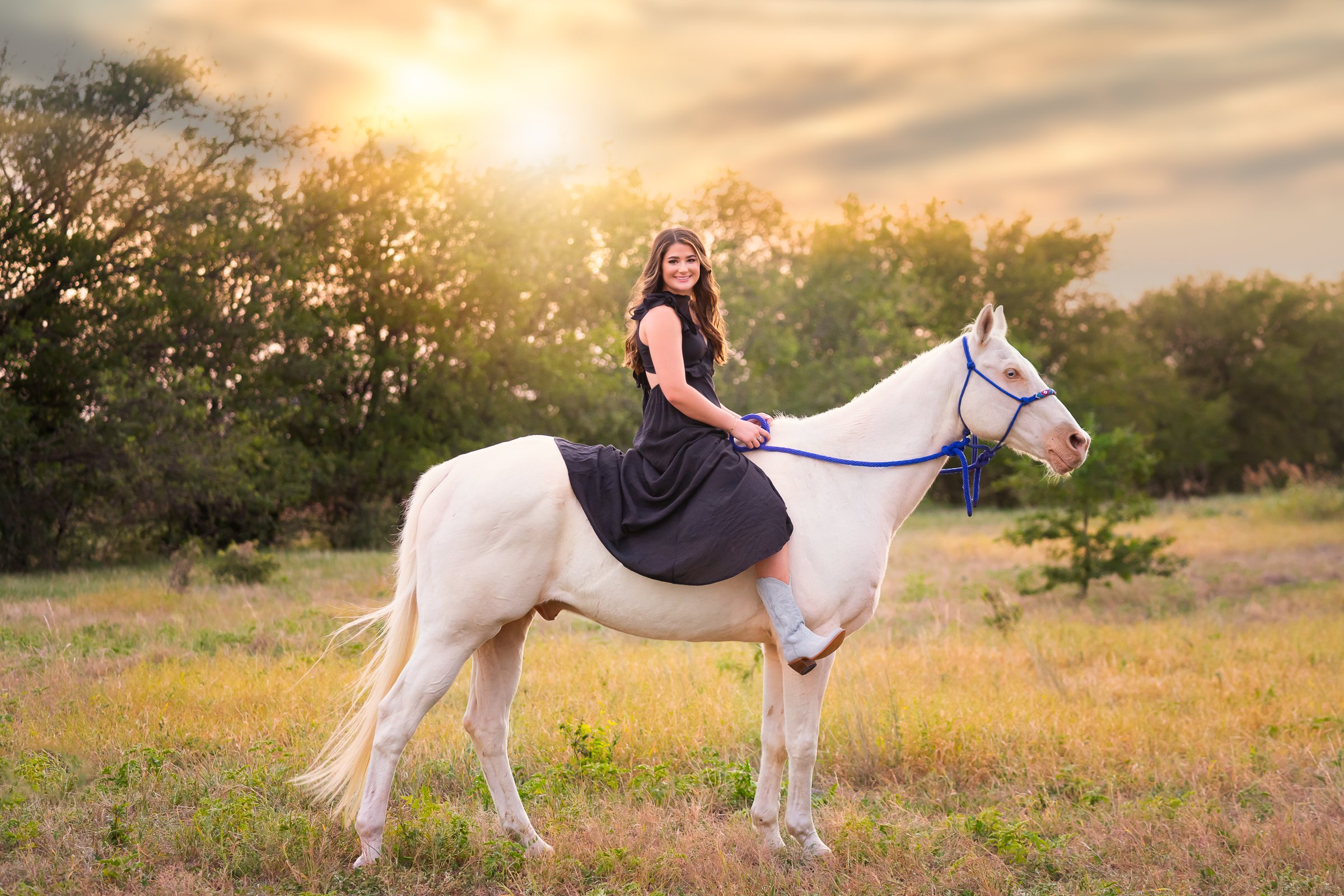 Fort Worth Senior Photographer equine senior portraits