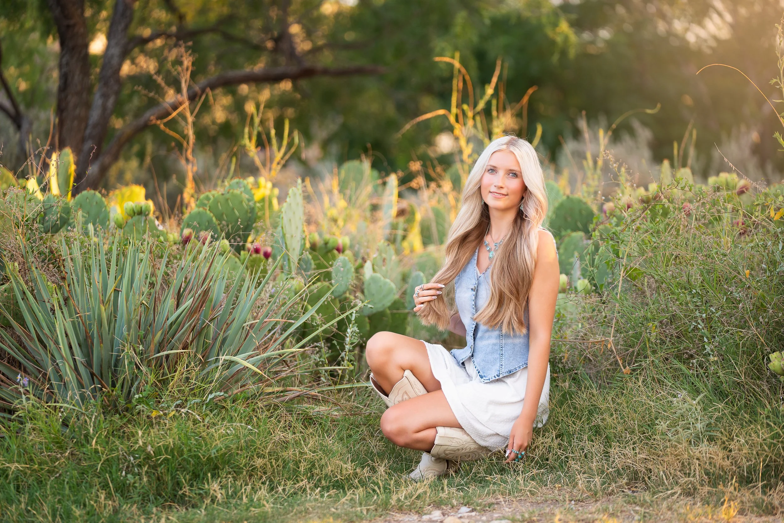 Fort Worth Stockyards senior photography Texas landscape