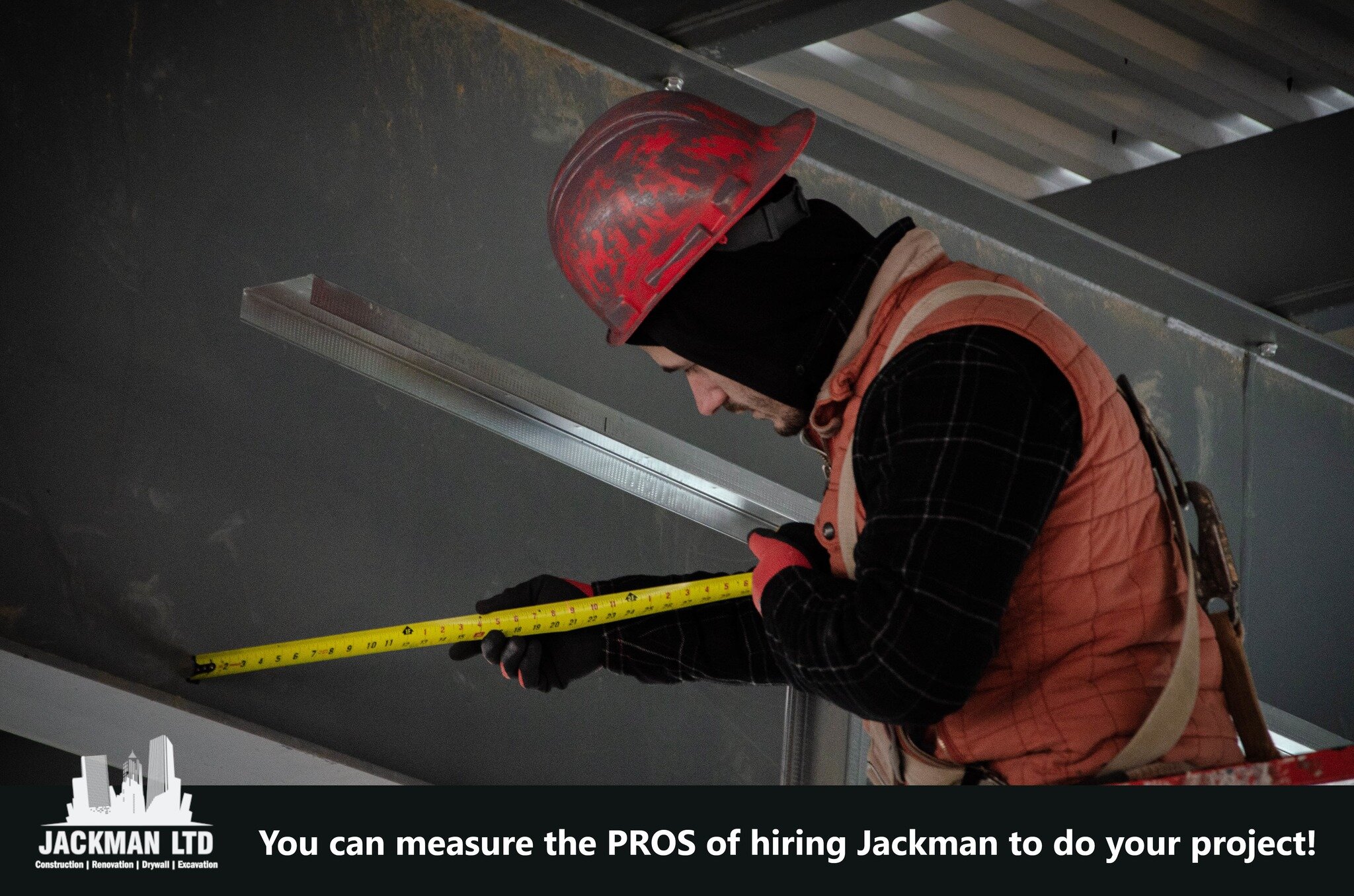 Measuring whether or not to bring in a professional to do your project is always hard, but we can assure you there are lots of PROs why you should choose Jackman. 
-
Our management is just as involved in the project as the staff who work to bring you