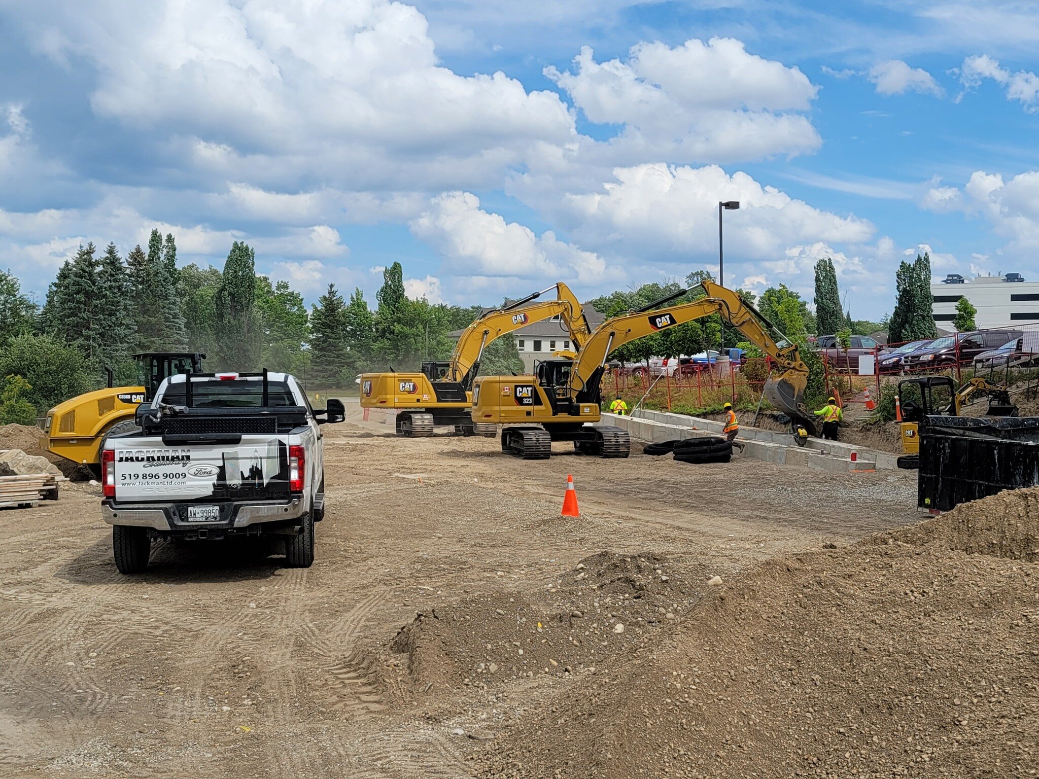 You see the finished project, you even see the progress photos but did you know the first step to any project is Excavating? 
---
Our team is always hard at work prepping sites, digging trenches or filling holes for wonderful projects to start, get b