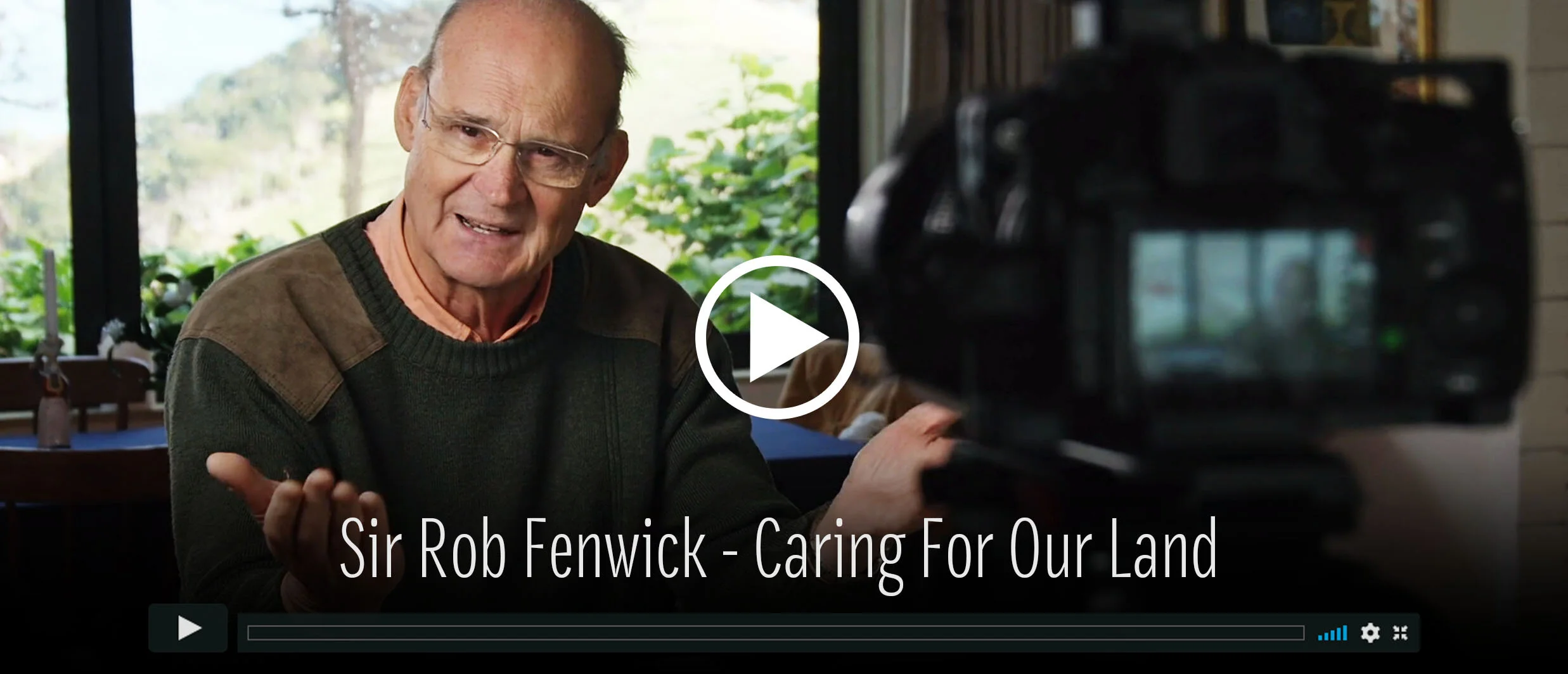  Sir Rob Fenwick interview regarding Ravendsown and farming ensuring they land is left better then when they started. 