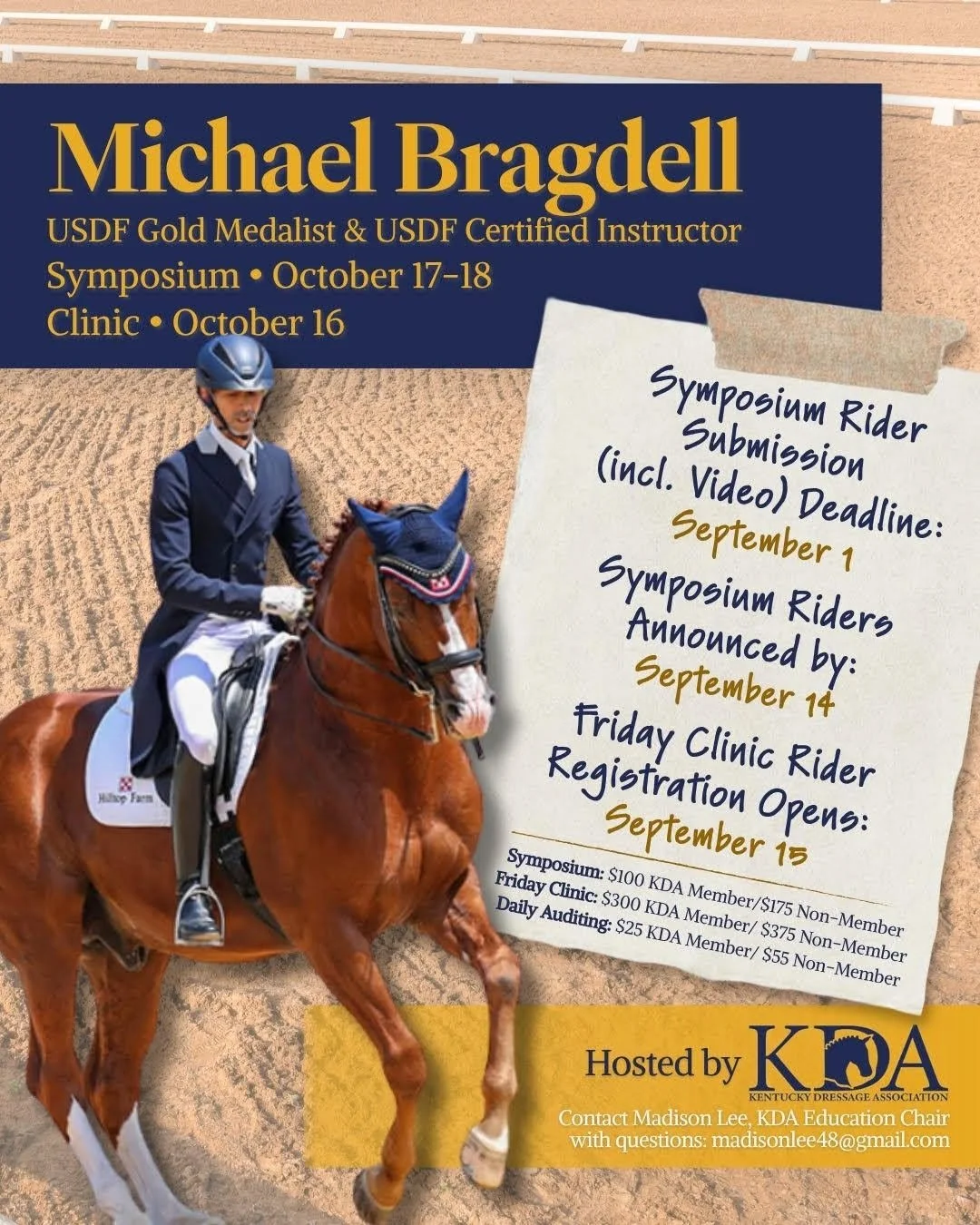 Michael Bragdell - KDA Member Pricing