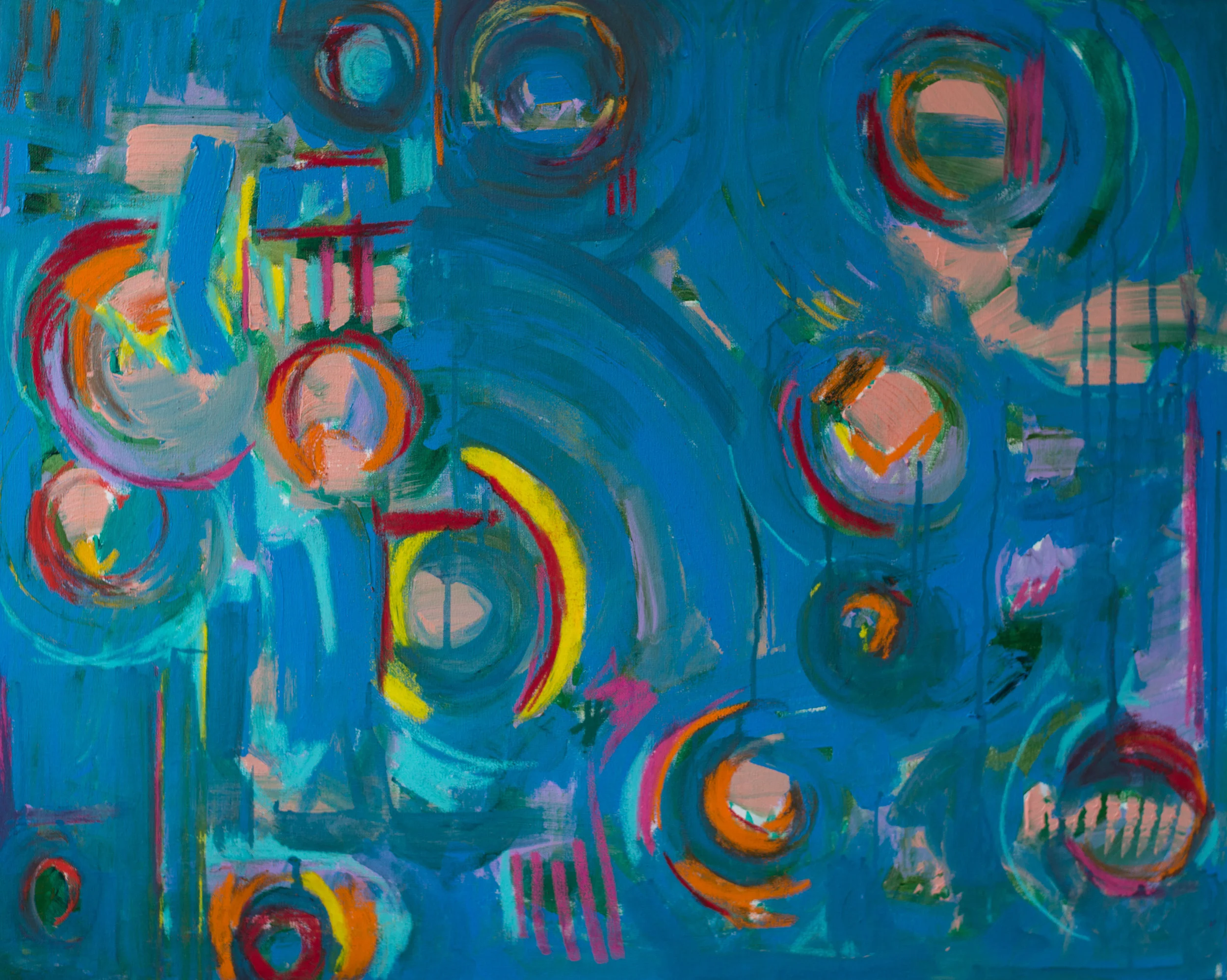 Color Makes A Heart Look Alive - SOLD
