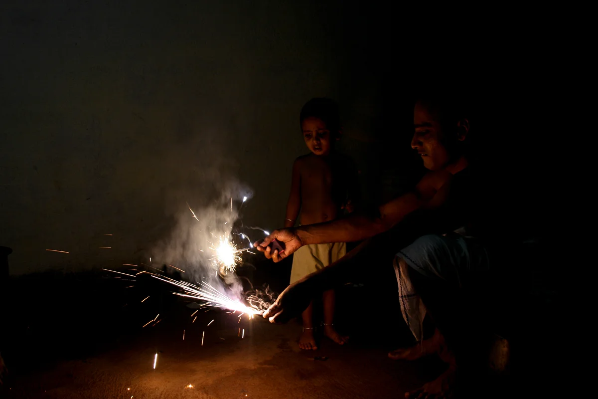 Yash and his son.