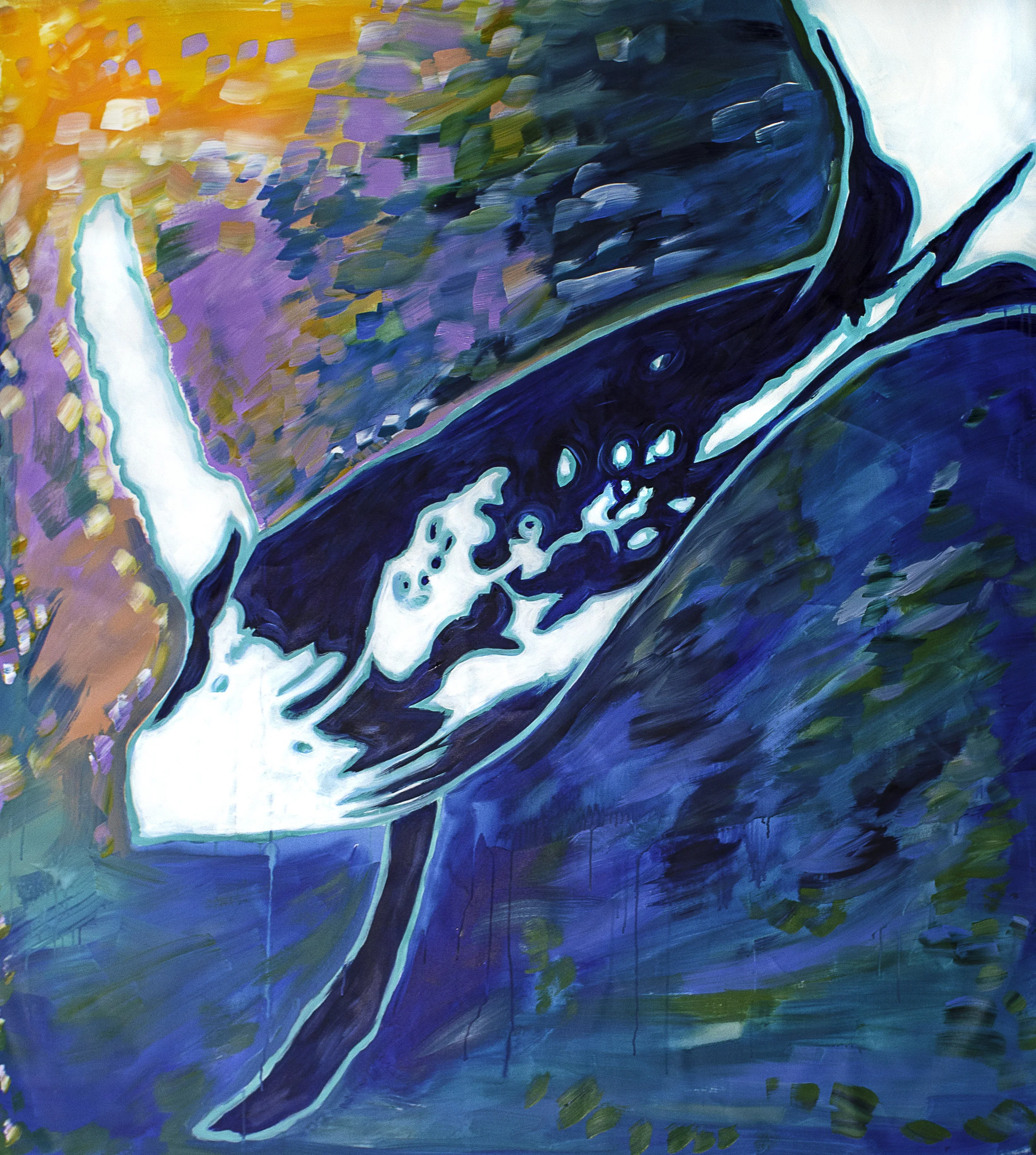 Acrylic on canvas - 190 x 180 cm