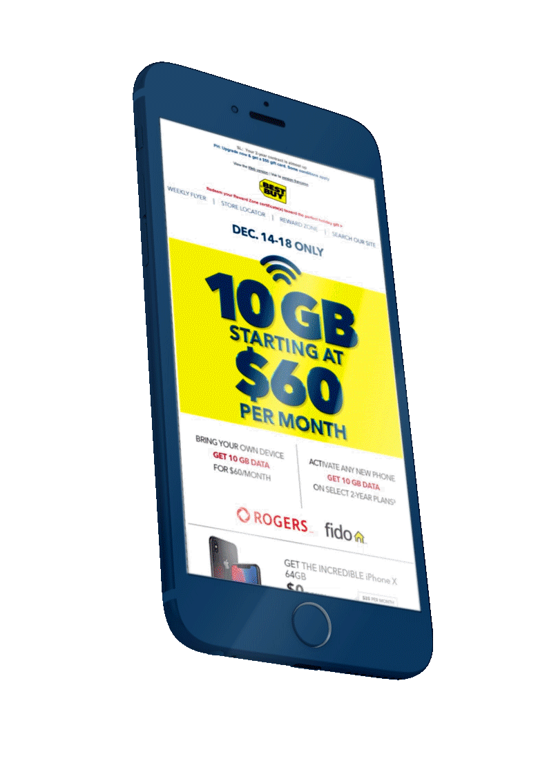 Email + Web Ads