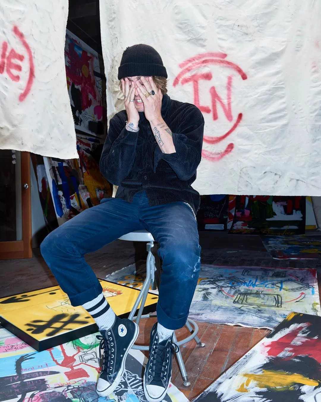 モイモイファーム 様　Chrome Hearts Chrome Hearts King Taco Quarter Zip Sweatshirt – Justin Reed