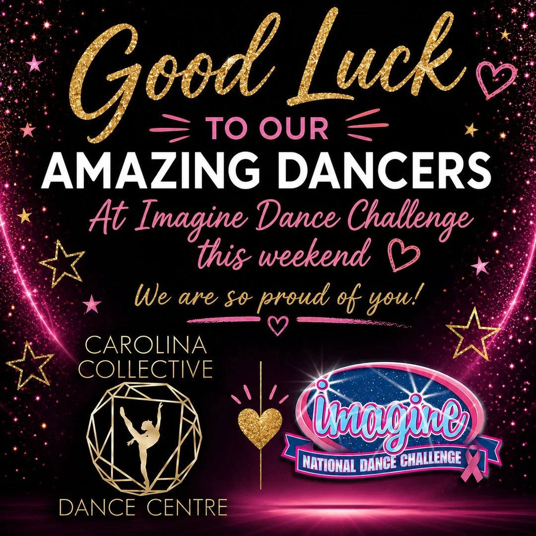 Good luck to our dancers this weekend at Imagine Dance Challenge! We cannot wait to watch you shine on stage one last time this season. We are so proud of this team and so excited to finish the season strong. Let&rsquo;s do this!