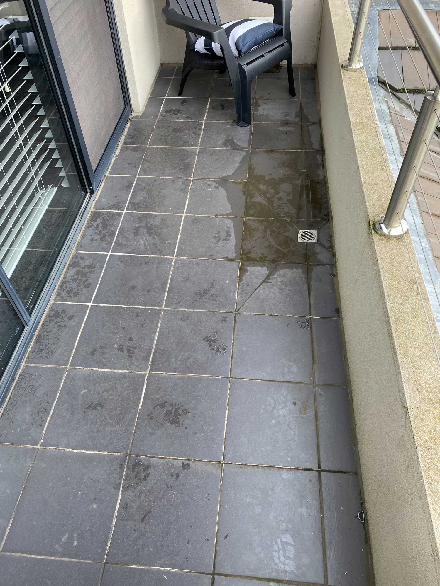 Leaking balconies