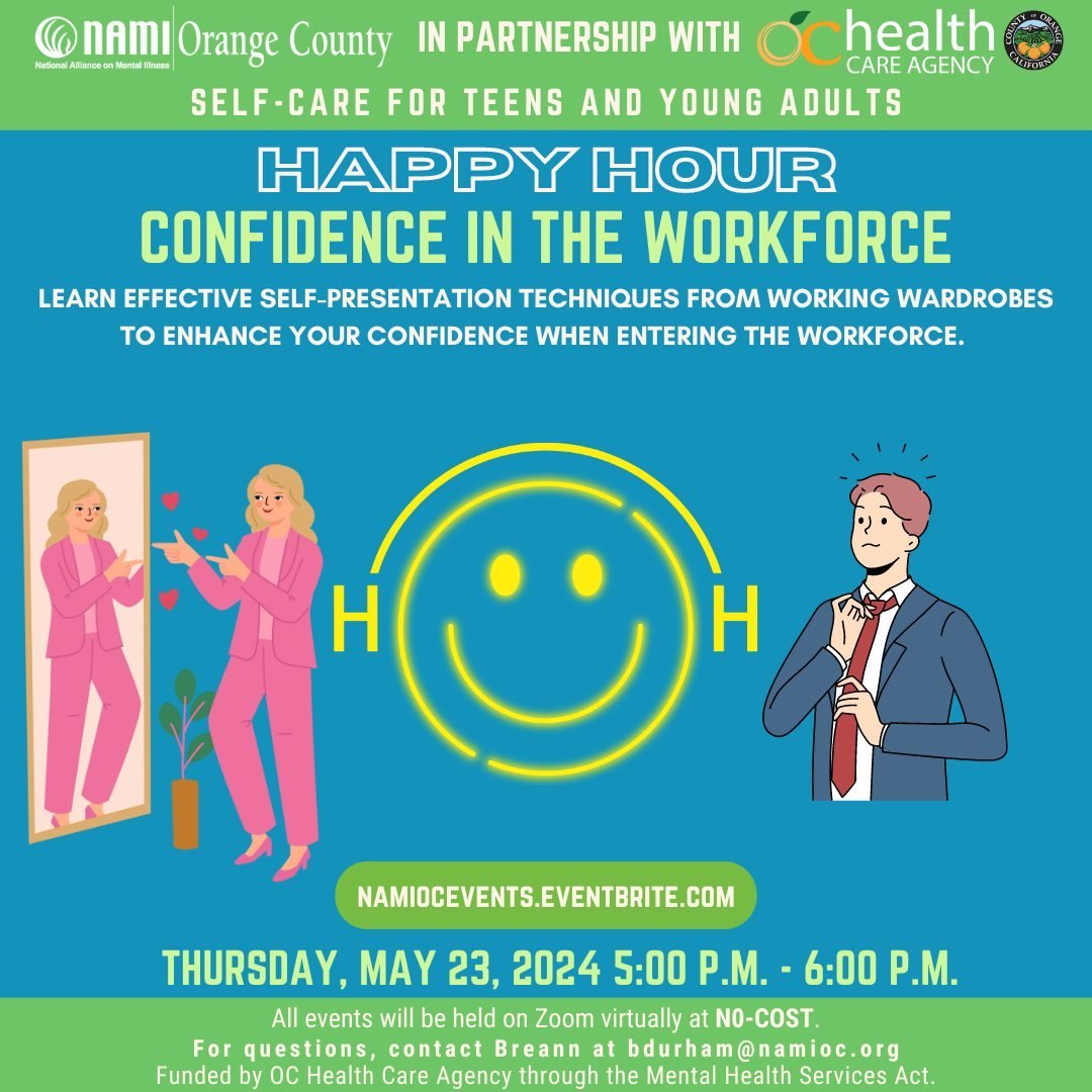 Are you a teen or young adult looking to boost your confidence in the workplace? Join us on May 23rd for an interactive online event where we will discuss tips and strategies to help you feel more empowered at work. Whether you're a seasoned professi