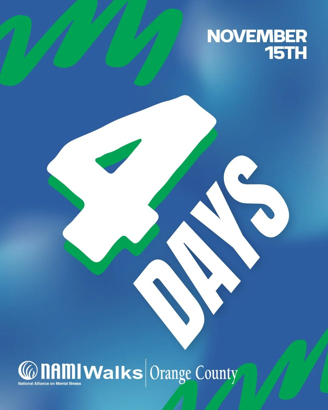 Chỉ còn 4 ngày nữa là đến Ngày hội đi bộ vì sức khỏe tâm thần Quận Cam (NAMIWalks Orange County)! Chúng ta háo hức được cùng nhau đi bộ, nâng cao nhận thức và hỗ trợ sức khỏe tâm thần trong cộng đồng. Mỗi bước đi đều tạo nên sự khác biệt — từ giáo dục và vận động đến các chương trình thiết yếu dành cho những người bị ảnh hưởng bởi căn bệnh này.