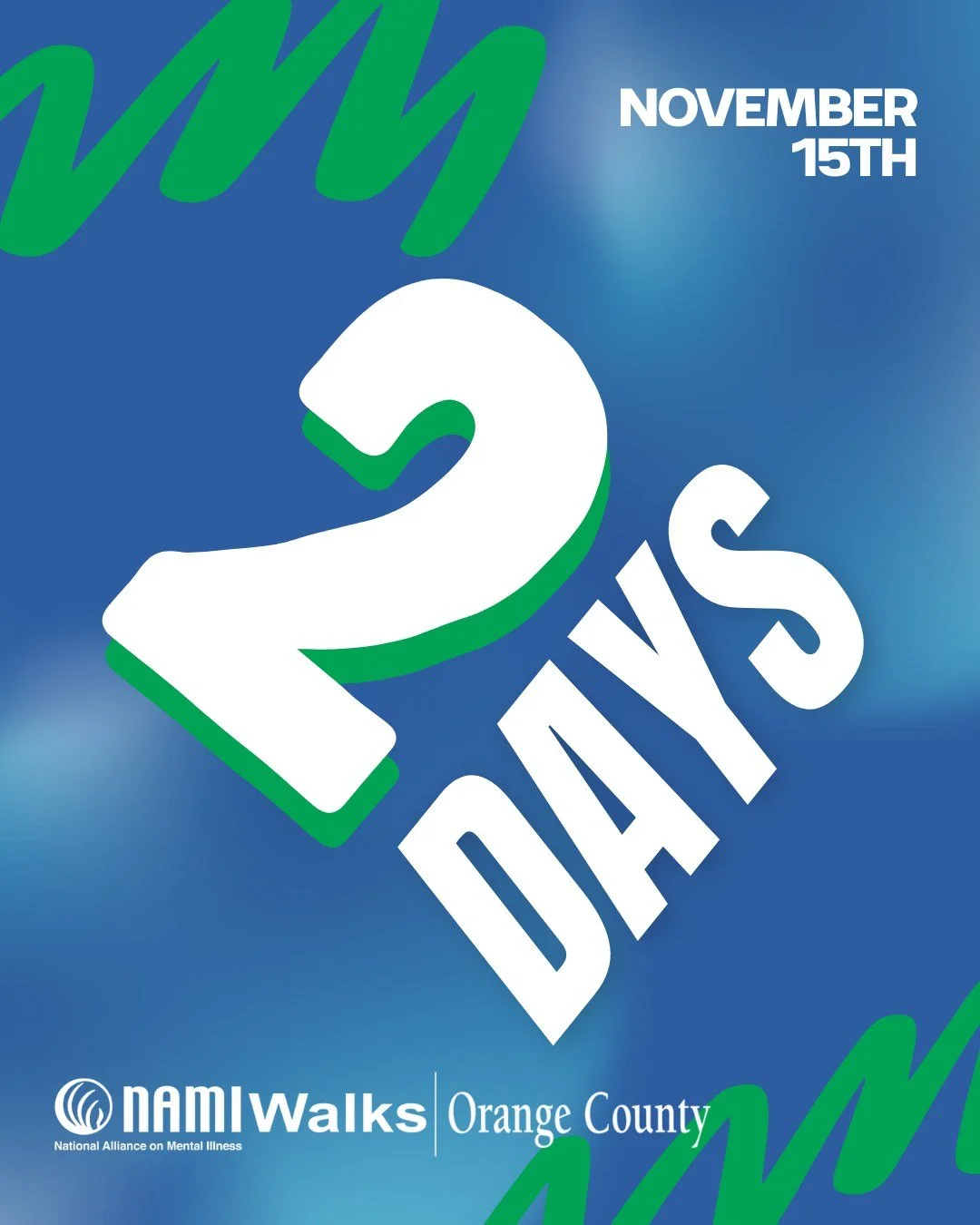 We are just TWO days out from NAMIWalks Orange County! Our second opportunity drawing is still open to enter! Team captains who register a NAMIWalks OC team will be entered to win a $25 Amazon gift card! Every dollar and every team helps fund vital N