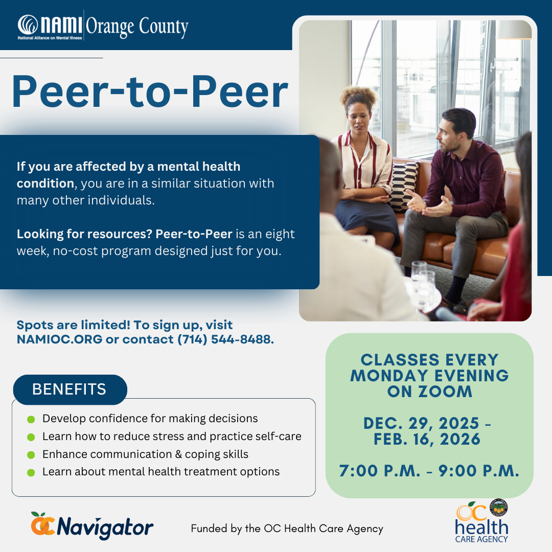 Peer-To-Peer Class Series: Monday December 29th to February 16th Via Zoom